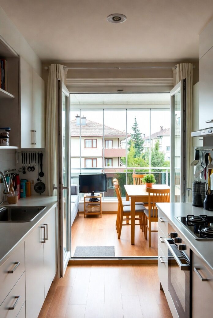 Dar Balkon Nasıl Daha Geniş Gösterilir